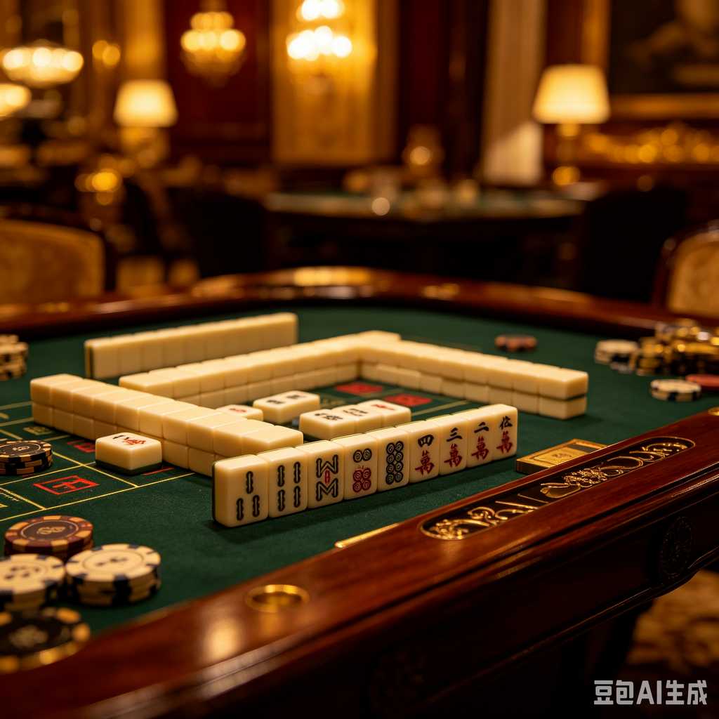 pastel color mahjong tiles