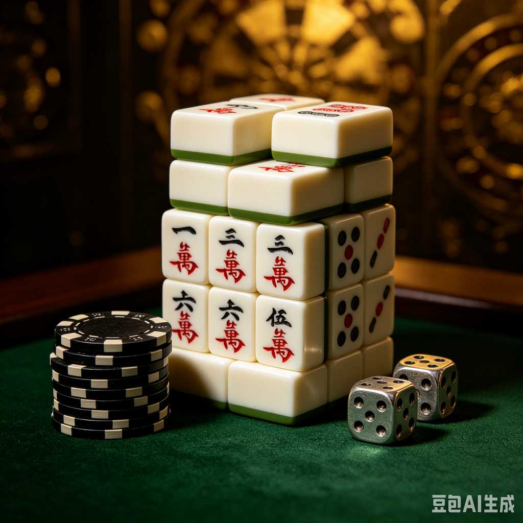 ornamental mahjong tiles